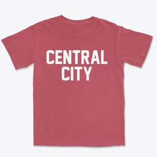 Central City Nebraska Classic Block Premium Heavyweight T-shirt