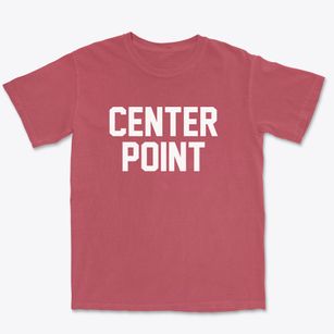 Center Point Iowa Classic Block Premium Heavyweight T-shirt