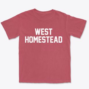 West Homestead Pennsylvania Classic Block Premium Heavyweight T-shirt