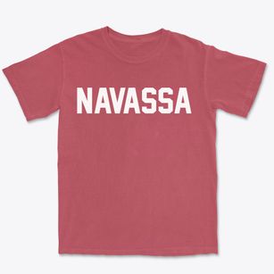 Navassa North Carolina Classic Block Premium Heavyweight T-shirt