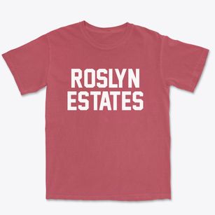 Roslyn Estates New York Classic Block Premium Heavyweight T-shirt