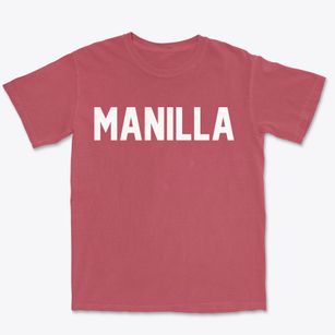 Manilla Iowa Classic Block Premium Heavyweight T-shirt