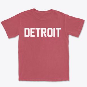 Detroit Texas Classic Block Premium Heavyweight T-shirt