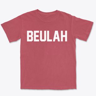 Beulah Michigan Classic Block Premium Heavyweight T-shirt