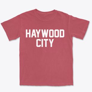 Haywood City Missouri Classic Block Premium Heavyweight T-shirt