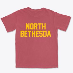 North Bethesda Maryland Classic Block Premium Heavyweight T-shirt
