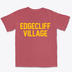 Edgecliff Village Texas Classic Block Premium Heavyweight T-shirt