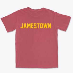 Jamestown New York Classic Block Premium Heavyweight T-shirt