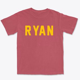 Ryan Iowa Classic Block Premium Heavyweight T-shirt