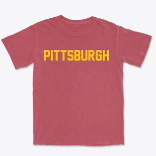 Pittsburgh Pennsylvania Classic Block Premium Heavyweight T-shirt