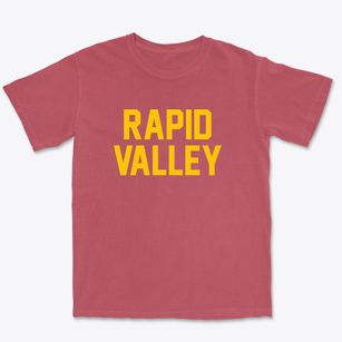 Rapid Valley South Dakota Classic Block Premium Heavyweight T-shirt
