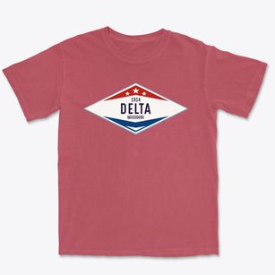 Delta Missouri Diamond Star Premium Heavyweight T-shirt