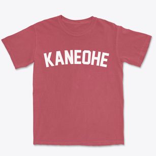 Kaneohe Hawaii Classic Curve Premium Heavyweight T-shirt