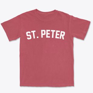 St. Peter Minnesota Classic Curve Premium Heavyweight T-shirt
