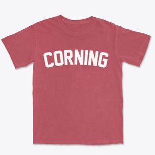 Corning New York Classic Curve Premium Heavyweight T-shirt