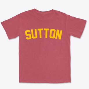 Sutton West Virginia Classic Curve Premium Heavyweight T-shirt