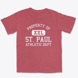 St. Paul Missouri Athletic Dept Premium Heavyweight T-shirt