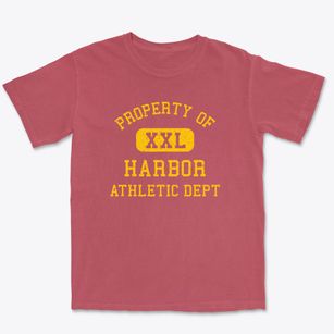 Harbor Oregon Athletic Dept Premium Heavyweight T-shirt