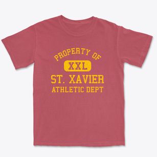 St. Xavier Montana Athletic Dept Premium Heavyweight T-shirt