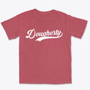Dougherty Iowa Vintage Team Premium Heavyweight T-shirt