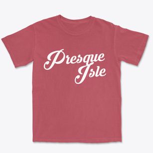 Presque Isle Maine Vintage Team Premium Heavyweight T-shirt