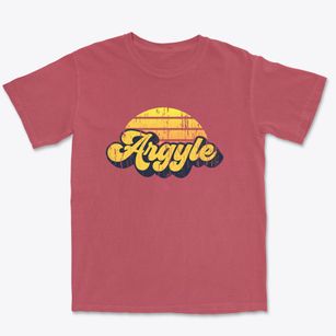 Argyle Texas Sublime Sunset Premium Heavyweight T-shirt