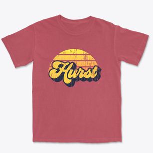Hurst Texas Sublime Sunset Premium Heavyweight T-shirt
