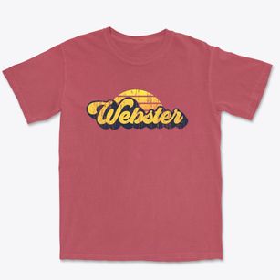 Webster Massachusetts Sublime Sunset Premium Heavyweight T-shirt