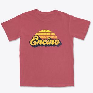 Encino Texas Sublime Sunset Premium Heavyweight T-shirt