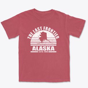  Alaska Sunset Premium Heavyweight T-shirt