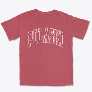 Pulaski Georgia Trendy Block Premium Heavyweight T-shirt