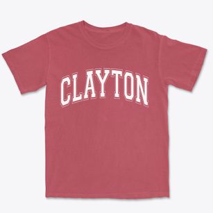 Clayton Wisconsin Varsity Premium Heavyweight T-shirt