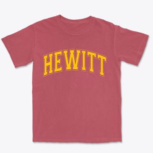 Hewitt Wisconsin Varsity Premium Heavyweight T-shirt