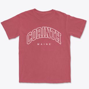 Corinth Maine Inline Premium Heavyweight T-shirt
