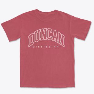 Duncan Mississippi Inline Premium Heavyweight T-shirt