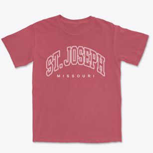 St. Joseph Missouri Inline Premium Heavyweight T-shirt