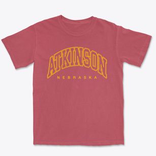 Atkinson Nebraska Inline Premium Heavyweight T-shirt