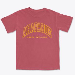 Arapahoe North Carolina Inline Premium Heavyweight T-shirt
