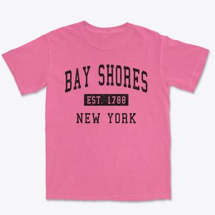 Bay Shores New York Classic Established Premium Heavyweight T-shirt