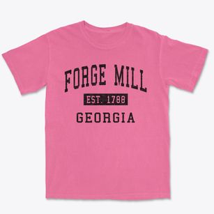 Forge Mill Georgia Classic Established Premium Heavyweight T-shirt