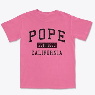 Pope California Classic Established Premium Heavyweight T-shirt