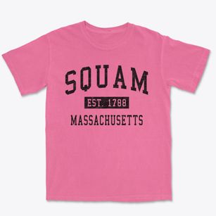 Squam Massachusetts Classic Established Premium Heavyweight T-shirt