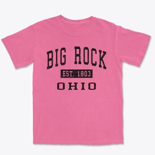 Big Rock Ohio Classic Established Premium Heavyweight T-shirt
