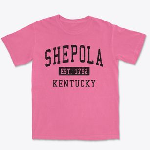 Shepola Kentucky Classic Established Premium Heavyweight T-shirt
