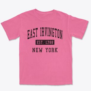 East Irvington New York Classic Established Premium Heavyweight T-shirt