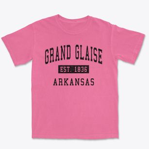 Grand Glaise Arkansas Classic Established Premium Heavyweight T-shirt
