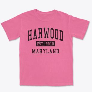 Harwood Maryland Classic Established Premium Heavyweight T-shirt