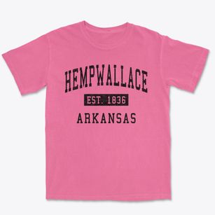 Hempwallace Arkansas Classic Established Premium Heavyweight T-shirt
