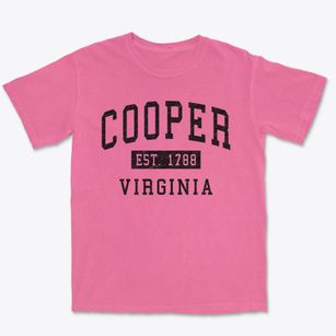 Cooper Virginia Classic Established Premium Heavyweight T-shirt