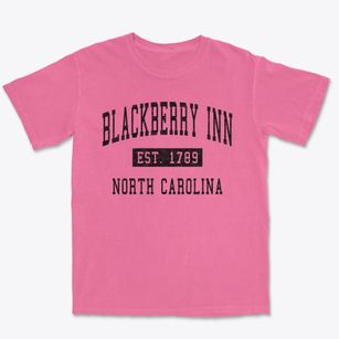 Blackberry Inn North Carolina Classic Established Premium Heavyweight T-shirt